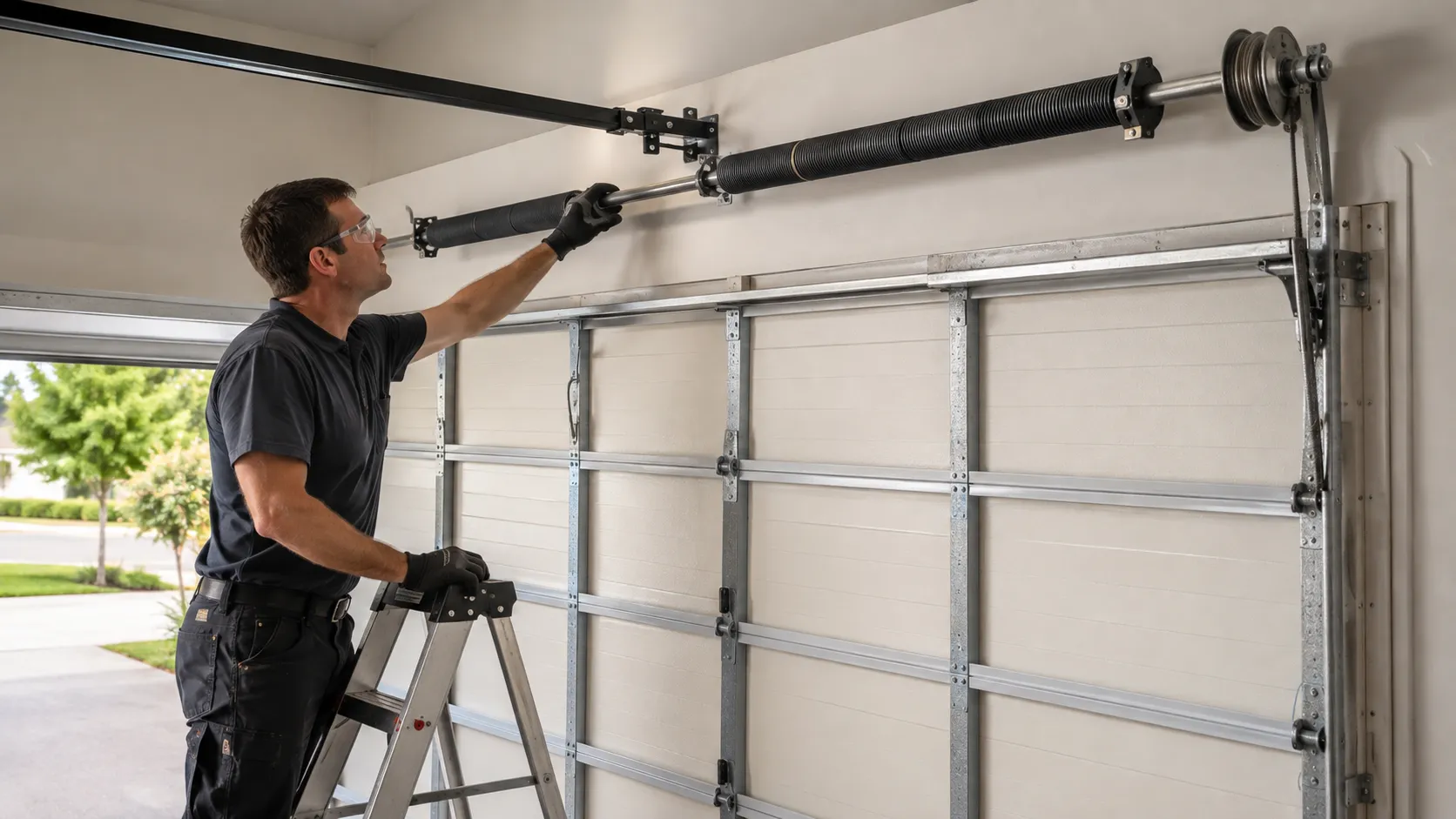 Garage door work by Ocala Garage Door Co in Ocala, FL
