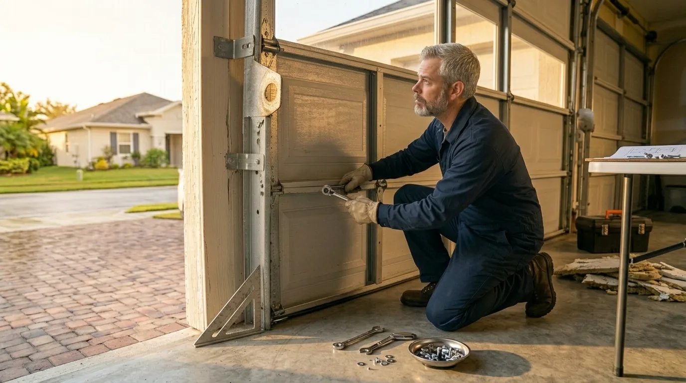 Garage door work by Ocala Garage Door Co in Ocala, FL