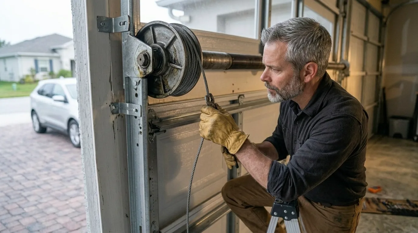 Garage door service in Ocala, FL
